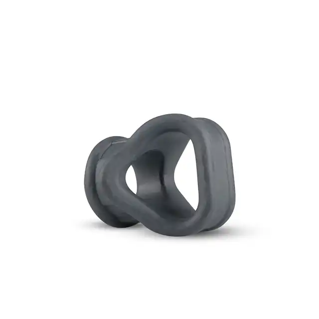 Boners - Liquid Silicone 2 in 1 Ballstretcher. Super miękki silikon. Idealny ring erekcyjny dla wydłużenia orgazmu.