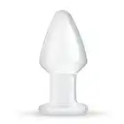 Gildo - Glass Buttplug No. 25. Klasyczna szklana wtyczka analna, 9,6 cm. 