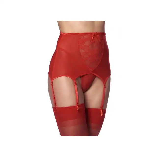 Amorable Suspenderbelt Red