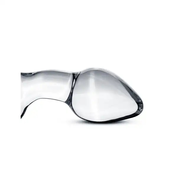 Gildo - Glass Prostate Plug No. 13. Szklany wygięty plug analny dodatkowo stymulujący prostatę. 