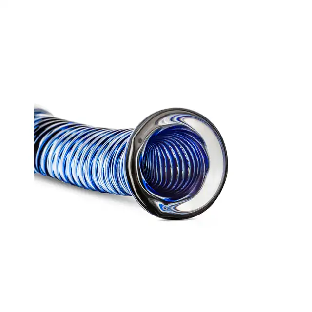 Gildo - Glass Dildo No. 5. Szklane niebieskie dildo, idealne do stymulacji punktu G. 18 cm!