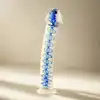 Gildo - Glass Dildo No. 4. Szklane dildo do stymulacji punktu G i P, 17,5 cm.