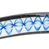 Gildo – Glass Dildo No. 4. Szklane dildo z niebieskimi detalami, precyzja i zmysłowa stymulacja w luksusowym wydaniu