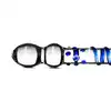 Gildo – Glass Dildo No. 21. Dwustronne szklane dildo z niebieskimi detalami do intensywnej stymulacji