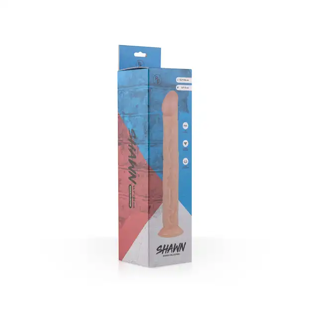 Real Feel - Shawn Realistic Dildo. Długie, realistyczne dildo 34 cm!