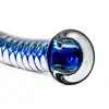 Gildo – Glass Dildo No. 4. Szklane dildo z niebieskimi detalami, precyzja i zmysłowa stymulacja w luksusowym wydaniu