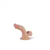 Real Feel - Kevin Realistic Dildo. 19 cm dyskretne i kompaktowe dildo z miękkiego silikonu. 
