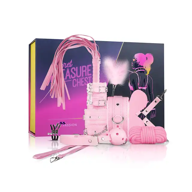 LoveBoxxx - Secret Pleasure Chest Pink Pleasure. Super zestaw luksusowych zabawek BDSM. Mega Sale!
