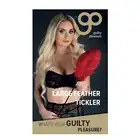 Guilty Pleasure - Large Feather Tickler Red. 73 cm długie gęste piórko do głaskania. Mega sale!