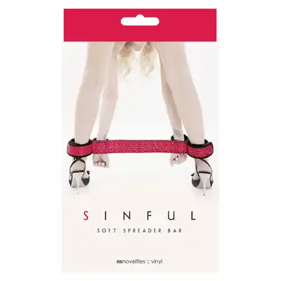 Wiązania-SINFUL SOFT SPREADER BAR PINK