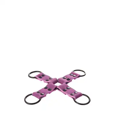 Wiązania-LUST BONDAGE HOGTIE PURPLE