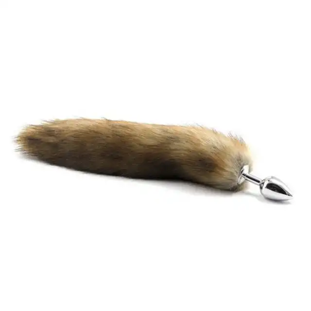 Toyz 4 Lovers - Long fox tail anal plug M. 7 cm długości, 3 cm szerokości. 