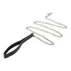 Sportsheets - Chain Leash. Skórzana smycz idealnie pasująca do obroży posture collar! 