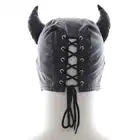 Toyz 4 Lovers - Devil Mask. Czarna diabelska maska z wygodnego i przyjemnego materiału. 