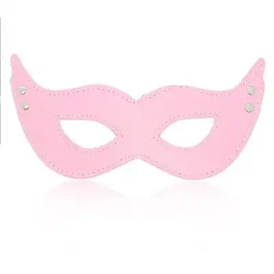 Toyz 4 Lovers - Face Mask. Maska podkreślająca kształt twarzy i oczy. Miękka wygodna skóra, pudrowy kolor!
