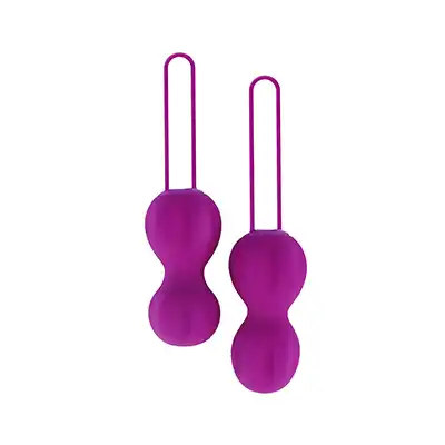 Nomi Tang - Intimate Kegel Set Plus Purple. Luksusowe kulki do treningu mięśni Kegla. Zwiększ siłę mięśni i wystrzel swoje życie erotyczne na najwyższy poziom!