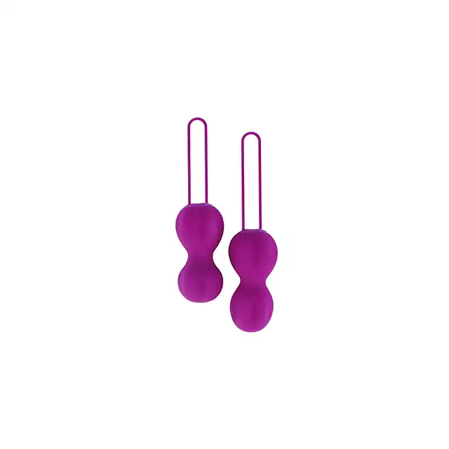 Nomi Tang - Intimate Kegel Set Plus Purple. Luksusowe kulki do treningu mięśni Kegla. Zwiększ siłę mięśni i wystrzel swoje życie erotyczne na najwyższy poziom!