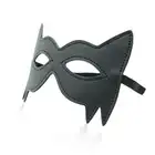 Toyz 4 Lovers - Spikes Mask. Czarna maska ze szpicami z ekoskóry! 