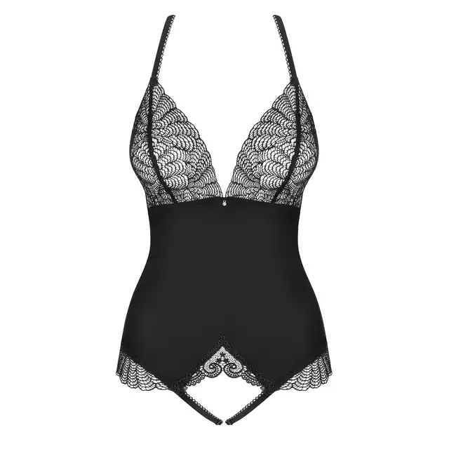 Obsessive - Chiccanta otwarte body z dziurką. S/M