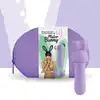 FeelzToys - Mister Bunny Massage Vibrator with 2 Caps. Purple. Silikonowy króliczek, 10 programów, 2 nakładki. Absolutnie wspaniały!