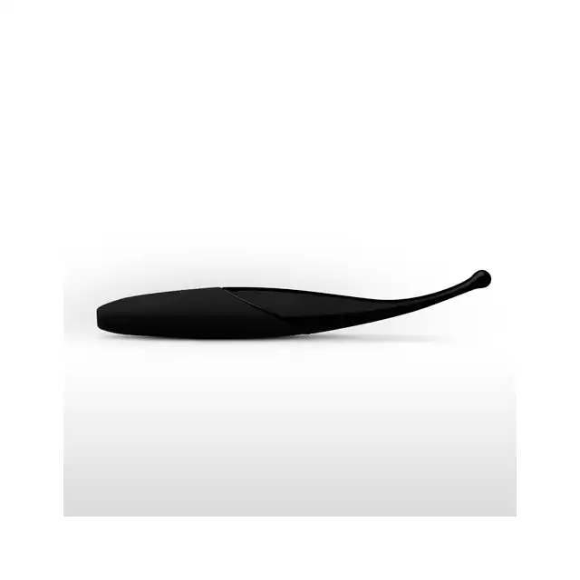 Senzi - Black Vibrator. Czarny wibrator do punktowej stymulacji miejsc intymnych i całego ciała. Ekskluzywna nowość!