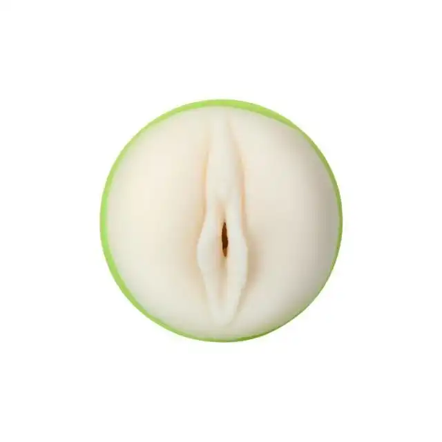 Toyfa - Vagina Masturbator - Green. Biała realistyczna wagina z cyberskóry. Głęboki tunel, dyskretny masturbator!