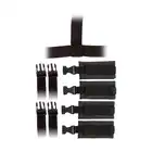 GP BED RESTRAINT CUFF SET-Zestaw Kajdanek do mocowania 