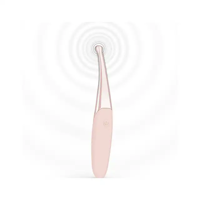 Senzi - Pink Vibrator. Różowy wibrator do punktowej stymulacji miejsc intymnych i całego ciała. 