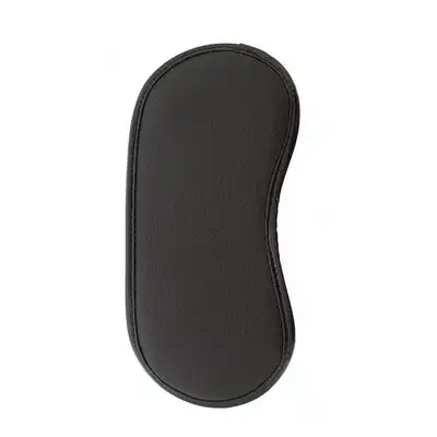 Guilty Pleasure - Blindfold Black. Czarna skóropodobna opaska, wygodna dobrze dopasowuje się do twarzy. 