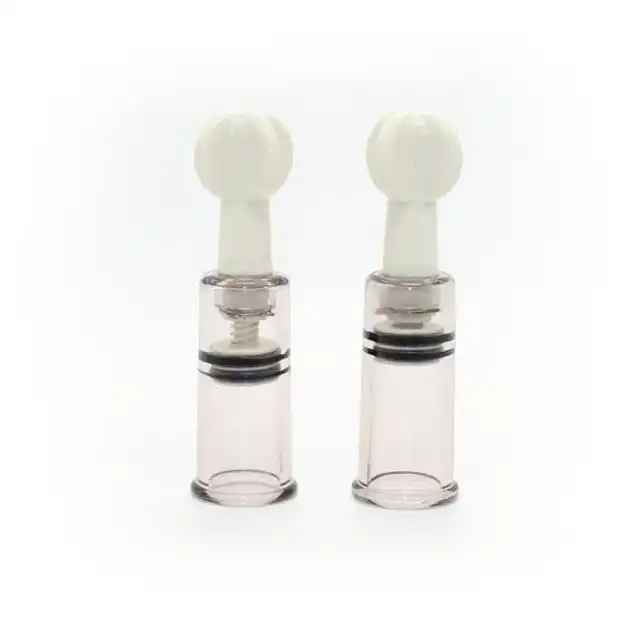 Toyz 4 Lovers - Twist Suction Skin. Mocne i solidne przyssawki do sutków. Dla miłośników BDSM.
