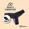 FeelzToys - Panty Vibe Remote Controlled Vibrator Purple. Wibrator do łechtaczki sterowany zdalnie. Najlepsza jakość, pomysłowe opakowanie w formie silikonowej torebeczki. 