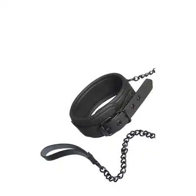 Wiązania-BLAZE COLLAR AND CHAIN BLACK
