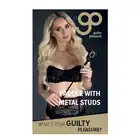 Guilty Pleasure - Riding Crop with Metal Studs. Szpicruta ze skóry ekologicznej. Idealna do klapsów!