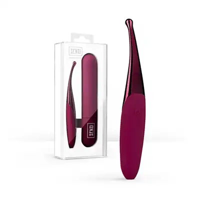 Senzi - Deep Pink Vibrator. Wibrator do punktowej stymulacji miejsc intymnych i całego ciała. 