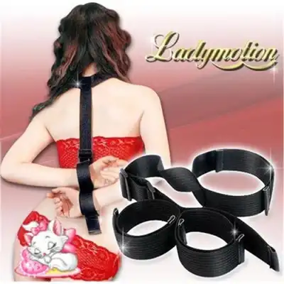 Toyz 4 Lovers -  Easy Back Arms Restraint. Uprząż do krępowania. Kajdanki i obroża. 