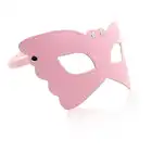 Toyz4Lovers - Butterfly Mask Pink. Opaska w kształcie motylich skrzydeł. Miękka ekoskóra!