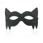 Toyz 4 Lovers - Spikes Mask. Czarna maska ze szpicami z ekoskóry! 