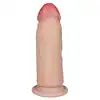 LoveClonex - Kratos 6".Grube dildo z realistycznej w dotyku cyber skóry. 