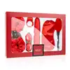 LoveBoxxx - I Love Red Couples Box. Zestaw zabawek rozpalających do czerwoności! Idealny dla początkujących par. 