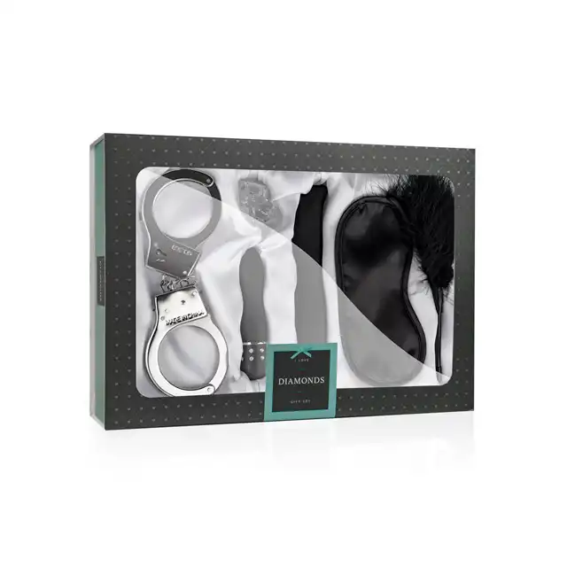 LoveBoxxx - I Love Diamonds Gift Set. 6 produktów, którymi zaskoczysz partnera! Super zabawki erotyczne.
