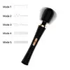 Nomi Tang - Power Wand Black. Luksusowy, ekstremalnie mocny, piękny masażer. Wodoodporny. 5 programów. Silikon.