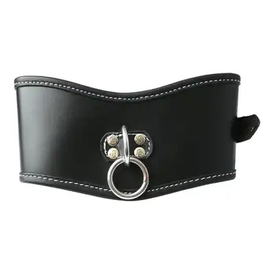 Sportsheets - Edge Soft Leather Posture Collar. Niesamowita obroża z delikatnej skóry. Podkreśla szyję i dodaje pikanterii.. 