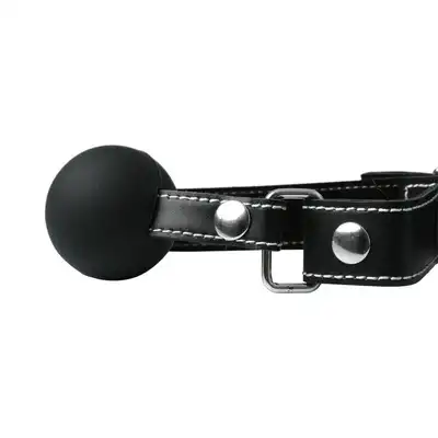 Sportsheets - Silicone Ball Gag. Silikonowy knebel. Wysoka jakość - produkt premium!