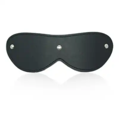 Toyz 4 Lovers - Blindfold Mask. Czarna maska z ekoskóry. Idealne dopasowanie do twarzy! Mega sale!