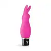 Lil Vibe - Rabbit Vibrator. Mini(13cm) wibrator króliczek dla początkujących. Silikonowy, wodoodporny, Mocny silniczek. 10 programów.