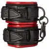 Sportsheets - Saffron Cuffs. Super miękkie, solidne kajdanki. Czarno czerwone, regulowane. 