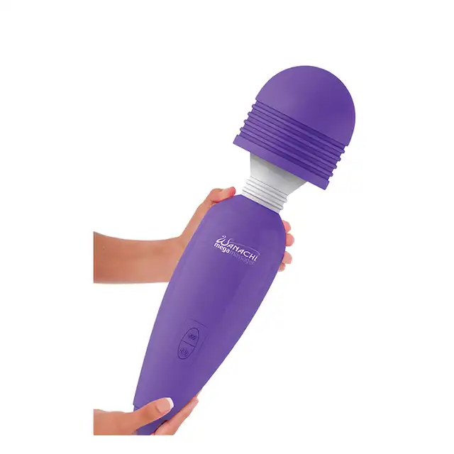 Pipedream - Wanachi Mega Wand. Gigantyczna magiczna różdżka! Najlepsze rozluźnienie napięcia mięśniowego. Wielki rozmiar, 10 trybów wibracji, 7 metrowy kabel zasilania. Mega Sale!