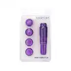 Erotist - Mini Vibrator 11cm. Super mini wibrator z wymiennymi końcówkami do stymulacji łechtaczki!