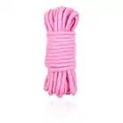 Toyz 4 Lovers - Bondage Rope 5m. Bawełniana różowa lina o jedwabistym wykończeniu.
