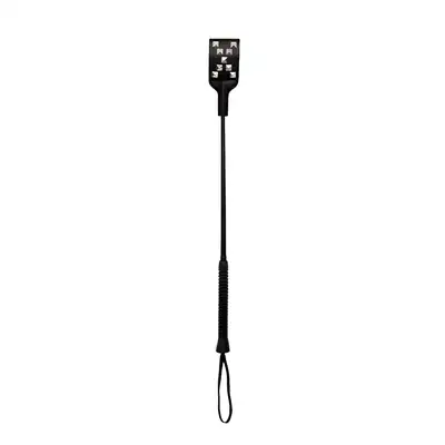 Guilty Pleasure - Riding Crop with Metal Studs. Szpicruta ze skóry ekologicznej. Idealna do klapsów!